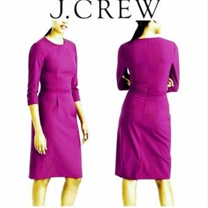 J Crew Bracelet Sleeve Dress. Pink. Work. 10.